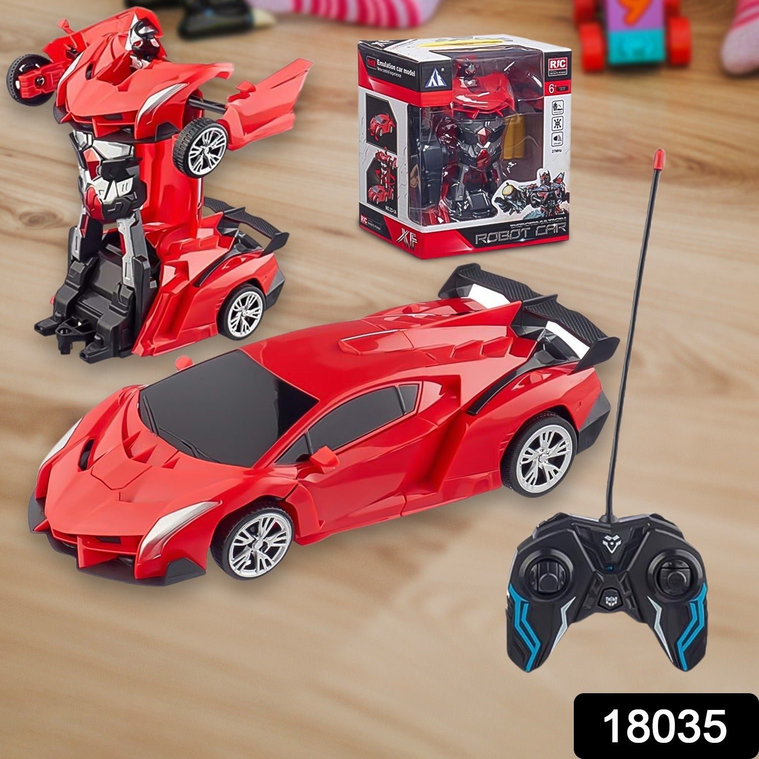 2 In 1 Automatic Robot Converted Remote Control Car With Light Scale 360°Drifting Deformation Robot Car Toy Kids Boys, Robot Convert Unique Toy For Boys (1 Pc) 2 In 1 Automatic Robot Converted Remote Control Car With Light Scale 360°Drifting Deformation Robot Car Toy Kids Boys, Robot Convert Unique Toy For Boys (1 Pc)